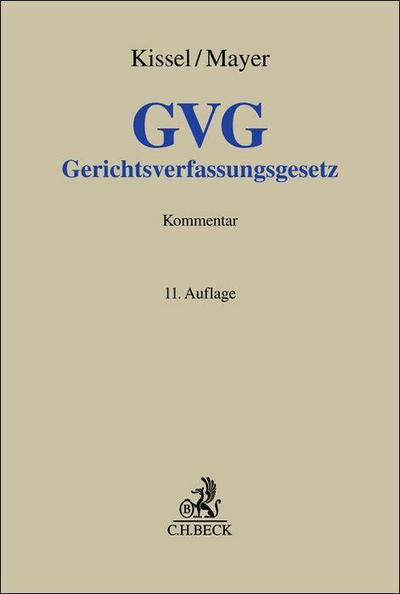 Gerichtsverfassungsgesetz. GVG
