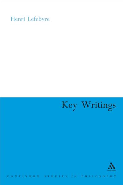 Henri Lefebvre: Key Writings