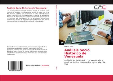 Análisis Socio Histórico de Venezuela