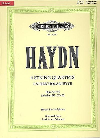 6 Streichquartette op. 54/55 Hob. III: 57-62