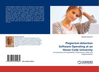 Plagiarism-detection Software Operating at an Honor-Code University