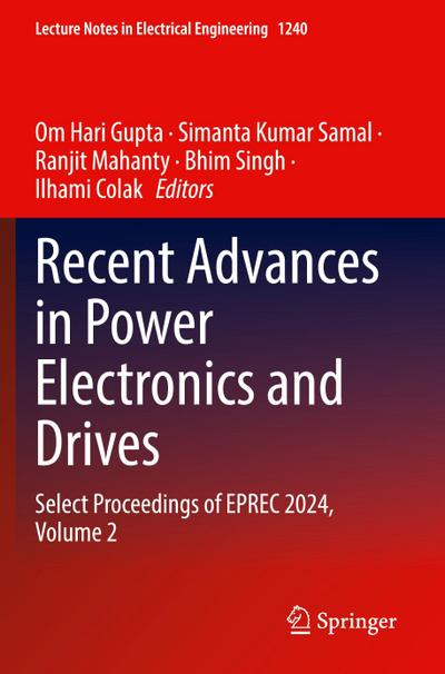 Recent Advances in Power Electronics and Drives