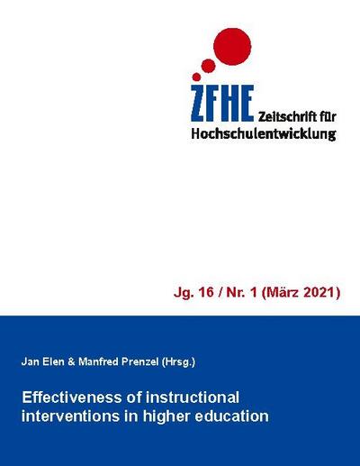 Effectiveness of instructional interventions in higher education
