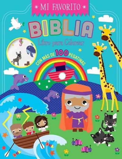 Biblia - Libro Para Colorear Con Pegatinas (Bible-Coloring and Sticker Book)