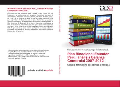 Plan Binacional Ecuador Perú, análisis Balanza Comercial 2007-2012