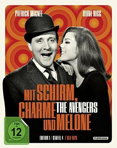 Mit Schirm, Charme und Melone - Staffel 4, Edition 1 BLU-RAY Box