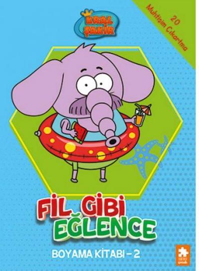 Kral Sakir - Fil Gibi Eglence Boyama Kitabi 2