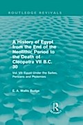 History of Egypt from the End of the Neolithic Per