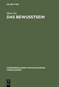 Das Bewusstsein von Henri Ey | Ebook