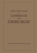 Lehrbuch der Chirurgie