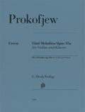 Sergej Prokofjew - Fünf Melodien op. 35a