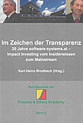 Im Zeichen der Transparenz