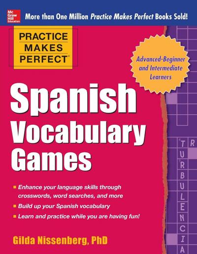 Practice Makes Perfect Spanish Vocabulary Games