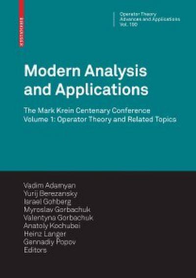 Modern Analysis and Applications