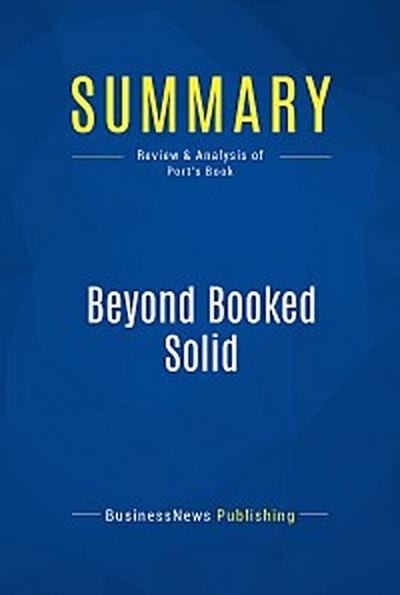 Summary: Beyond Booked Solid