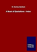 A Book of Quotations - Index