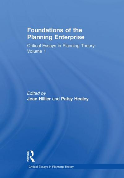 Foundations of the Planning Enterprise