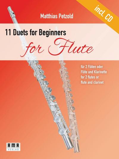 11 Duets for Beginners for Flute