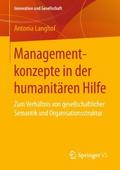 Managementkonzepte in der humanitären Hilfe
