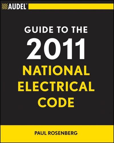 Audel Guide to the 2011 National Electrical Code