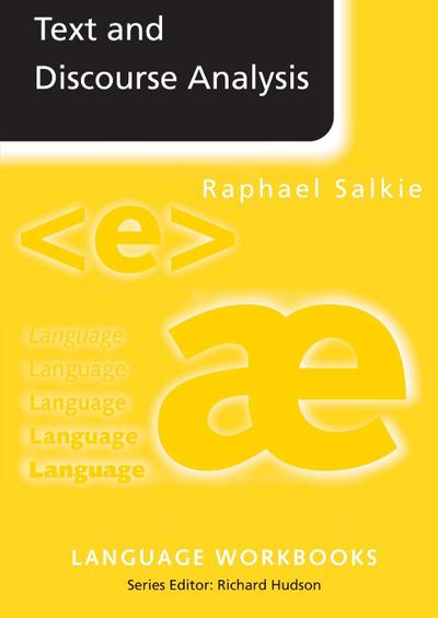 Text and Discourse Analysis