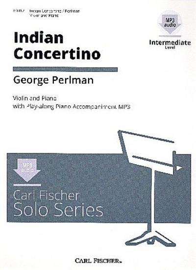 Indian Concertino (+mp3-audio)for violin and piano