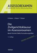 Die Zivilgerichtsklausur im Assessorexamen