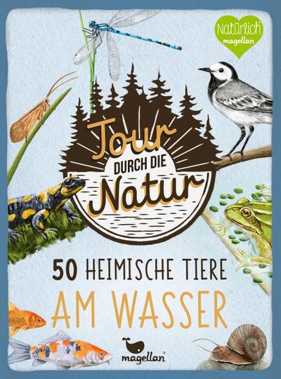 Tour durch die Natur - 50 heimische Tiere am Wasser