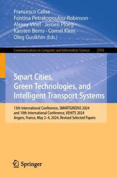 Smart Cities, Green Technologies, and Intelligent Transport Systems