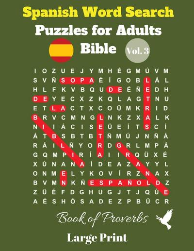 Spanish Word Search Puzzles For Adults