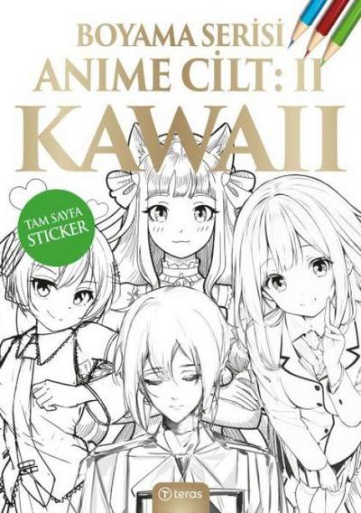 Anime Boyama Cilt 2 - Kawaii