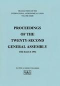Transactions of the International Astronomical Uni