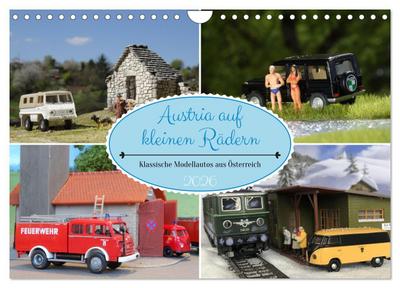Austria auf kleinen Rädern (Wandkalender 2026 DIN A4 quer), CALVENDO Monatskalender