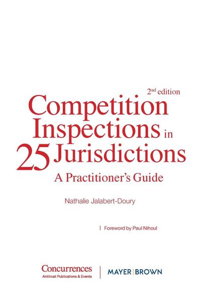 Competition Inspections in 25 Jurisdictions
