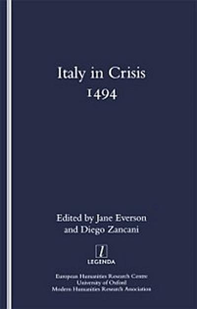 Italy in Crisis