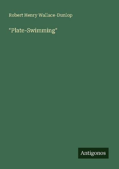 "Plate-Swimming"