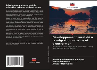 Développement rural dû à la migration urbaine et d’outre-mer