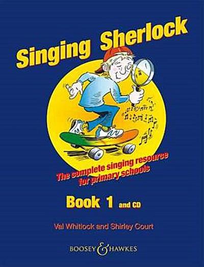 Singing Sherlock, Kinderchor, w. Audio-CD. Vol.1