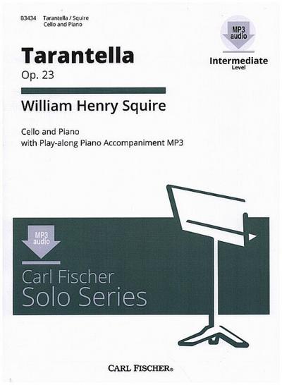 Tarantella op.23 (+MP3-audio)for cello and piano