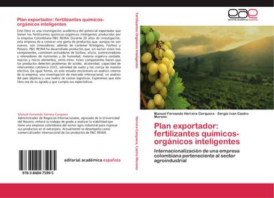 Plan exportador: fertilizantes químicos-orgánicos inteligentes