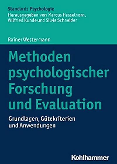 Methoden psychologischer Forschung und Evaluation