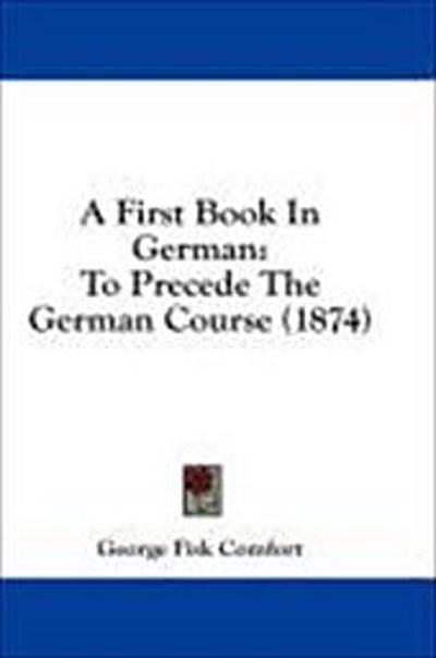 A First Book In German