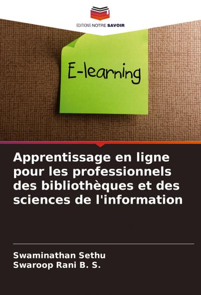 Apprentissage en ligne pour les professionnels des bibliothèques et des sciences de l’information