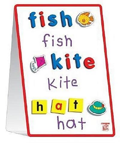 Little Red Tool Box Magnetic Tabletop Learning Easel