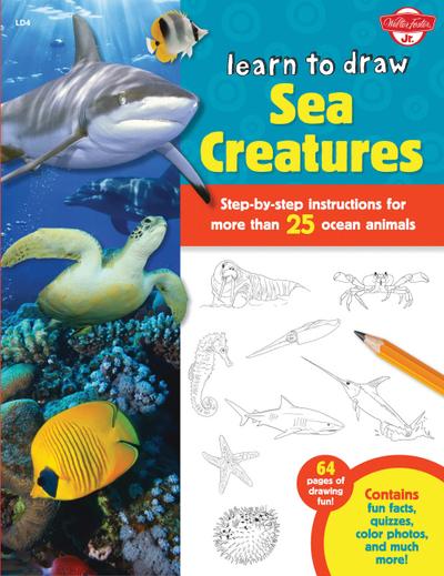 Learn to Draw Sea Creatures