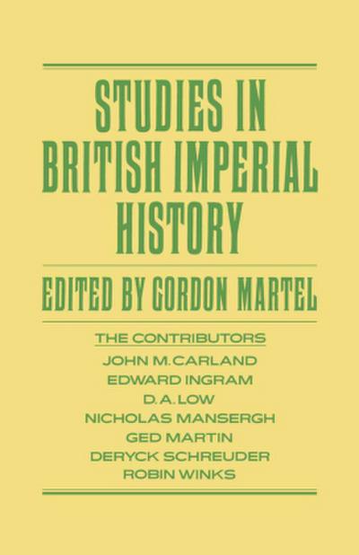 Studies in British Imperial History