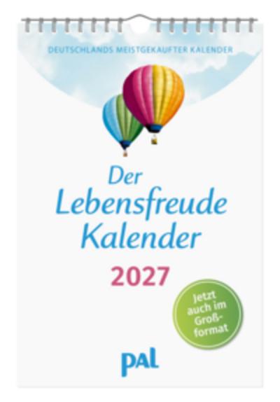 Der Lebensfreude-Kalender 2027 im Großformat