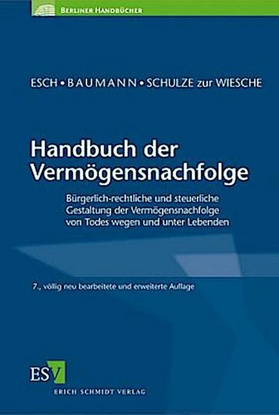 Handbuch der Vermögensnachfolge