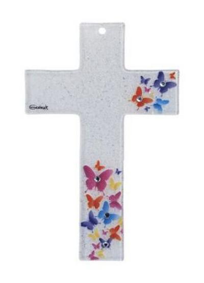 Glaskreuz Schmetterlinge