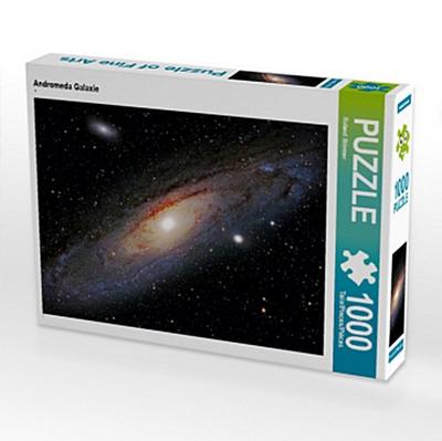 CALVENDO Puzzle Andromeda Galaxie | 1000 Teile Lege-Größe 64x48cm Foto-Puzzle für glückliche Stunden